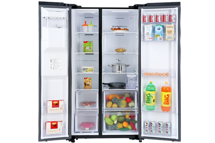 Tủ Lạnh Samsung Inverter 635 Lít Side By Side RS64R5301B4/SV